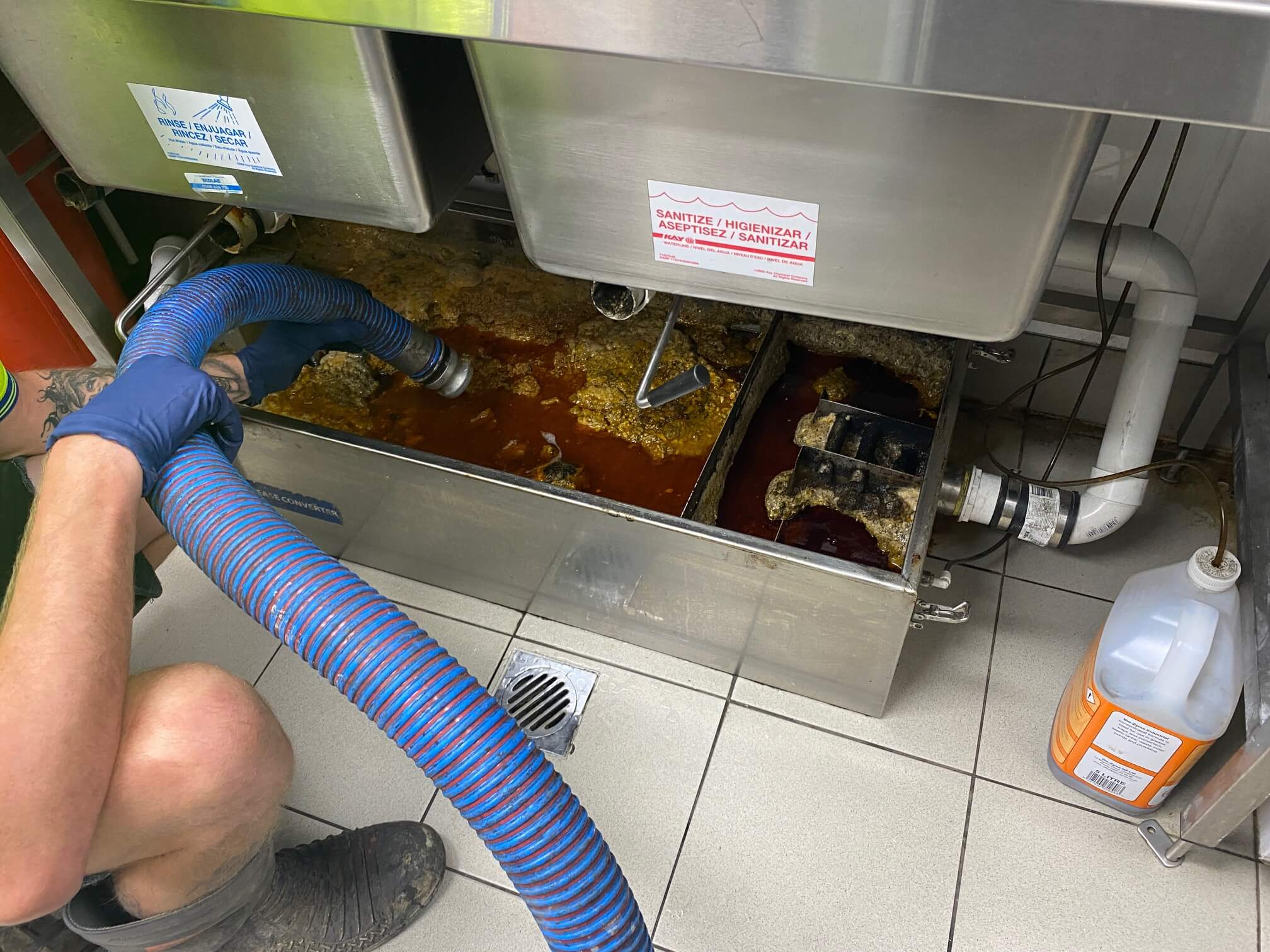 Grease Trap Cleaning in Elkhart